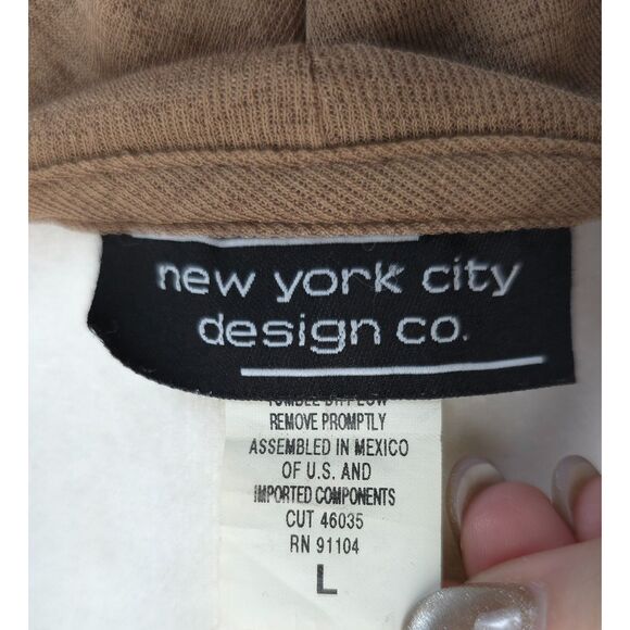 Y2K Vintage Brown Ruffle Bell Sleeve V-Neck Top Size L Fairycore Romantic Grunge - Picture 4 of 5